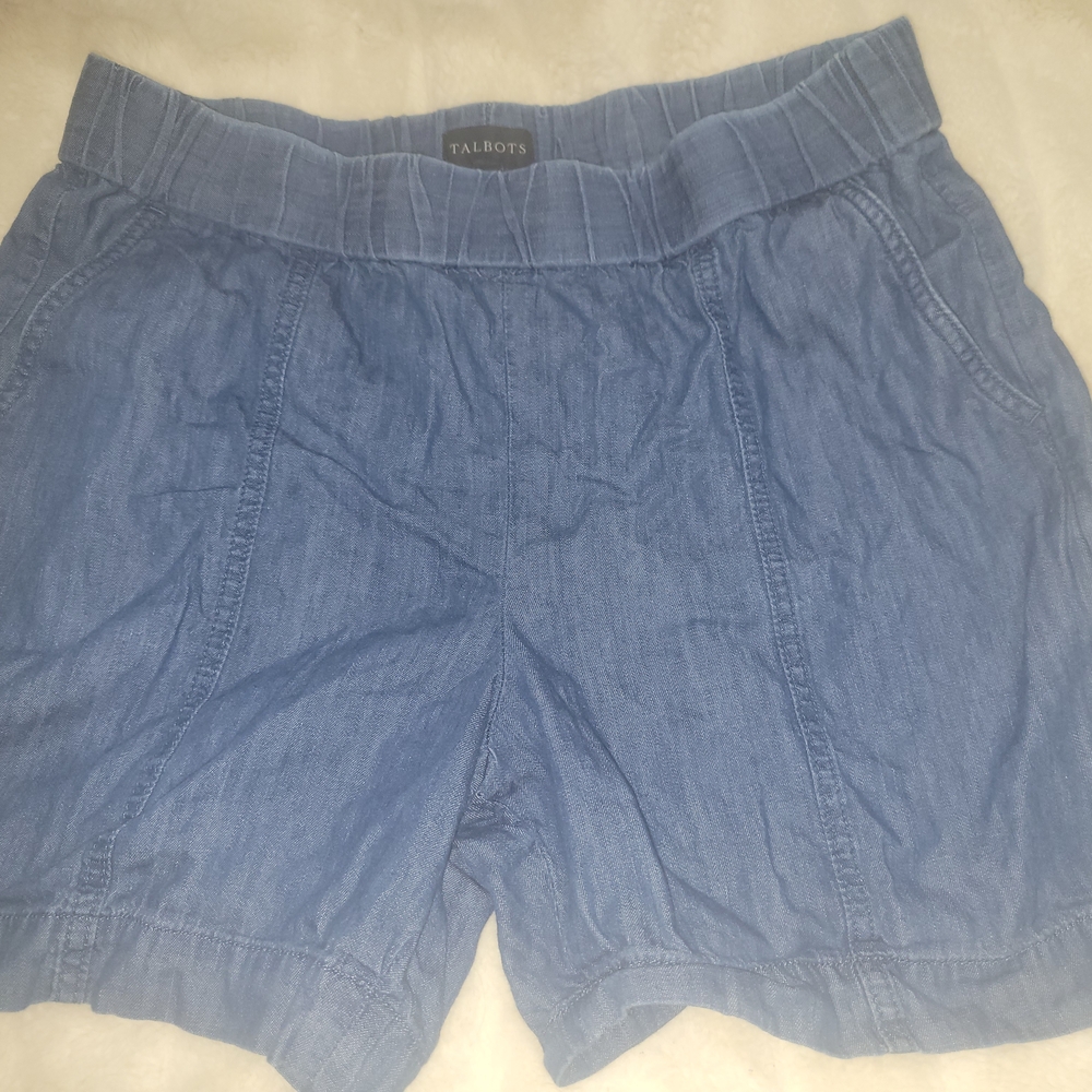 Talbots Women's Light Blue Jean Shorts